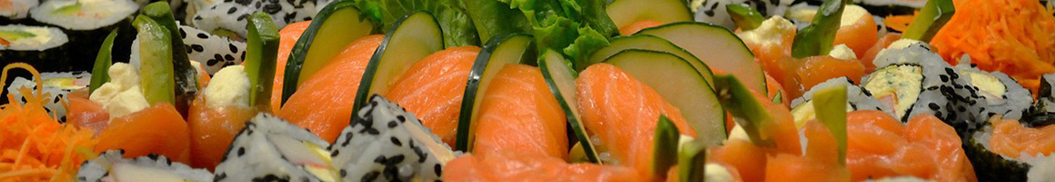 Eating Buffet Japanese Seafood at Hokkaido Seafood Buffet restaurant in Long Beach, CA.